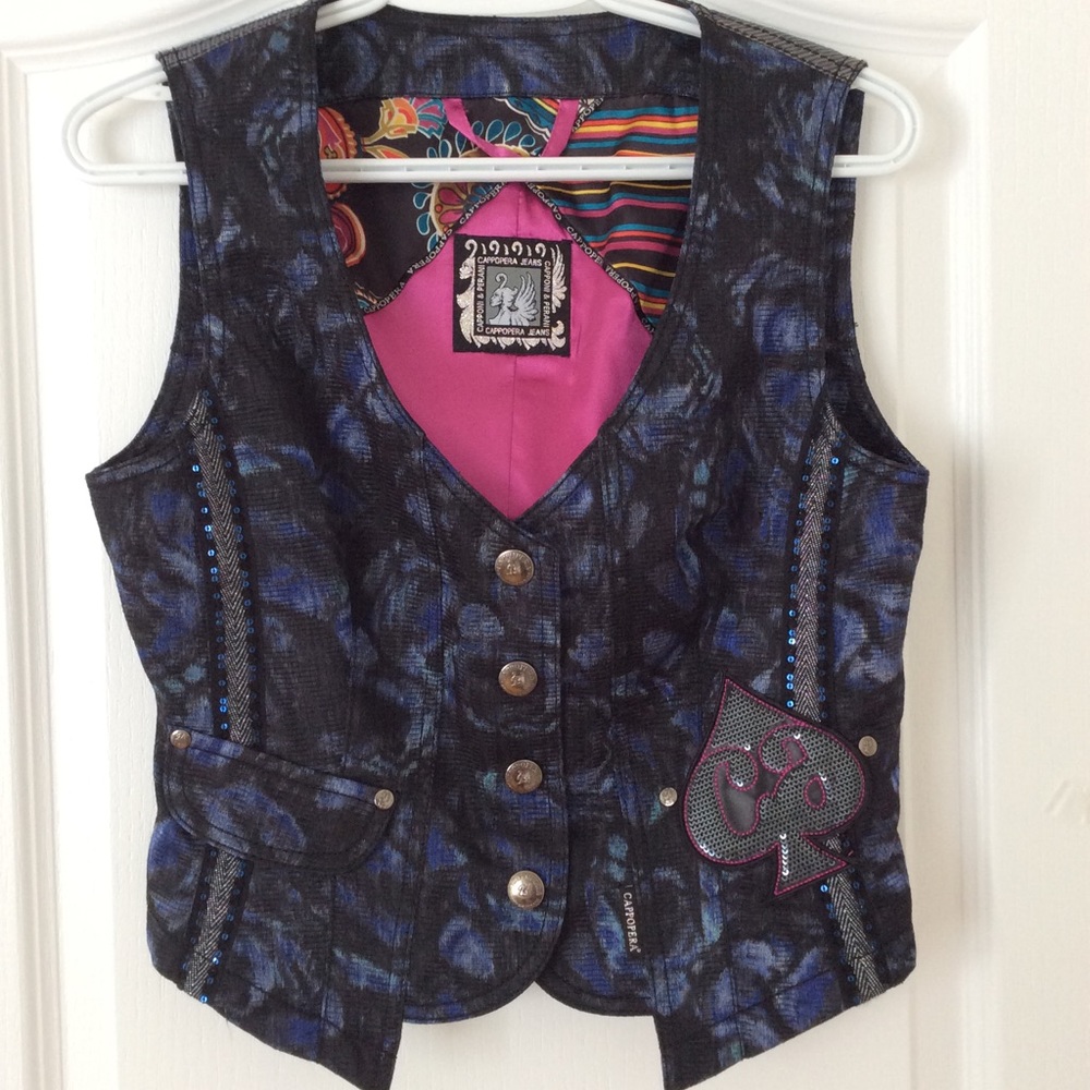 NWOT- Capponi & Perani Waistcoat